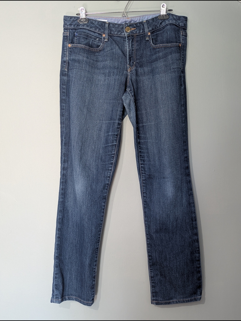 Gap 1969 Women's Real‎ Straight Dark Blue Jeans Vintage Gap 90s Grunge